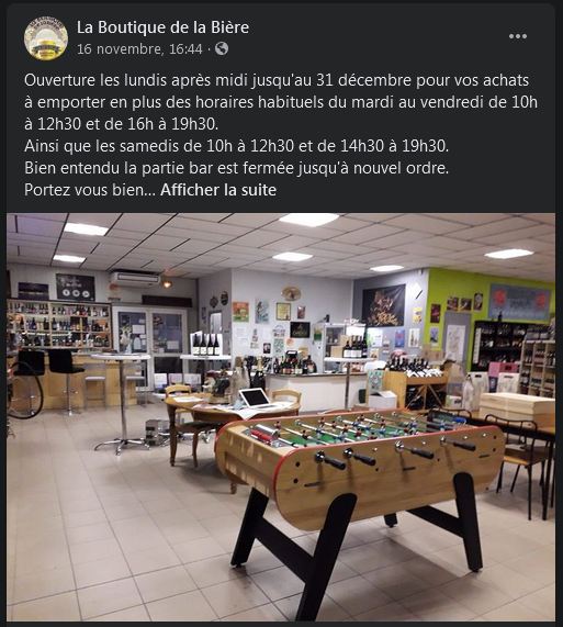 La boutique de la bière sainte-tulle